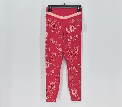 Leggings para mujer Johnny Was Misty otoño abeja florales en rosa talla pequeña Foto 1 de 4