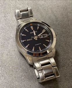 Seiko ANA Collaboration Kinetic Dreizeiger Day-Date Uhr Seiko - Bild 1 von 8