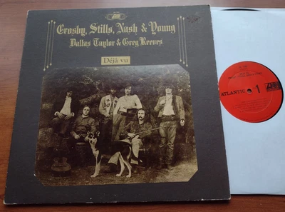 CANADA!!! Ex CROSBY STILLS NASH & YOUNG Deja Vu 1970 1st Press "TG" Red Label LP - Image 1 of 4