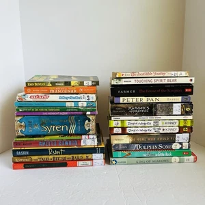 Lot of 10 Random 6th-7th grade Children's Kids Chapter Book Some series Middle - Picture 1 of 4