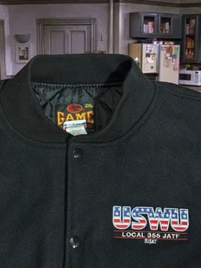 Vintage Game Sportswear Local Union USA Varsity Jacket - Bild 1 von 4