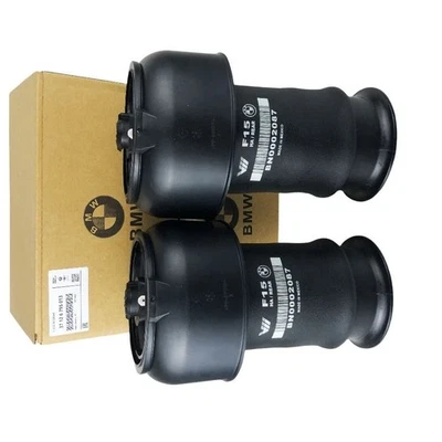 Original 2X Airbag de resorte de suspensión neumática trasera para BMW X5 F15 X6 F16 37126795013 Foto 1 de 4