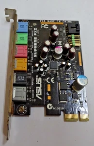 ASUS SUPREME FX2 REV. Karta dźwiękowa 1.02G PCI-e # gk11987 - Zdjęcie 1 z 4