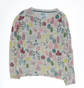Mantaray Women's Multicoloured Size 12 Floral Jumper - Picture 1 of 12