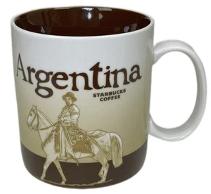 Tazza da caffè Starbucks Argentina 16 oz tazza porcellana 2015 - Foto 1 di 6