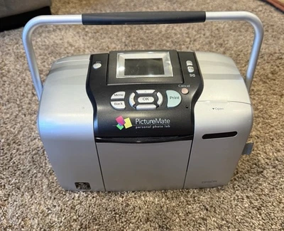 Epson PictureMate 500 Photo Printer, Model  B351A – Cable, Ink, Paper Included - Image 1 of 4