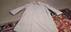 Men's Beige London Fog Maincoats Trench Coat With Zip Out Faux Fur Lining 40 R - Picture 1 of 6