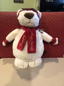 HARLEY DAVIDSON "HAPPY HARLEY DAVIDSON" PELUCHE OSO POLAR ETIQUETA ORG - Imagen 1 de 7