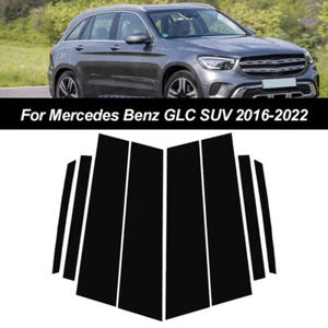 Fenster Säulen Pfosten Blende glänzend schwarz für Mercedes Benz GLC SUV 2016-2022 2021 - Bild 1 von 10