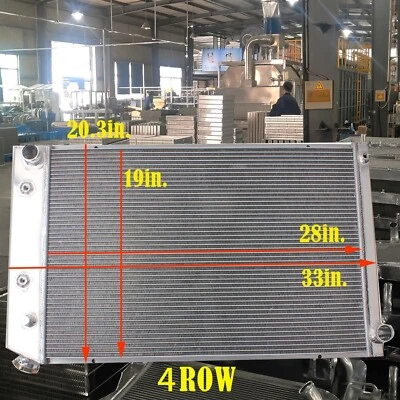 4-Row Aluminum Radiator 1981-1986 Chevy/GMC C/K K10 K20 K30 K1500 K2500 K3500 - Image 1 of 4