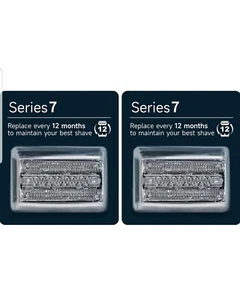 2P Serie 7 Testina di Ricambio 70B Compatibile con Braun Rasoio Elettrico, Wet Dry - Foto 1 di 6