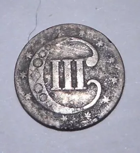US 3 CENT SILBER 1853 - Bild 1 von 2