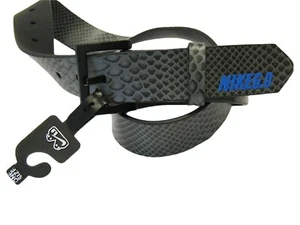 Nuevo NIKE 6.0 CINTURÓN imitación gris serpiente patinadores BMX - Imagen 1 de 2