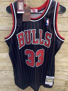 Mitchell & Ness NBA Chicago Bulls Scottie Pippen Swingman 95-96 Alt Jersey Sz Lg - Picture 1 of 8