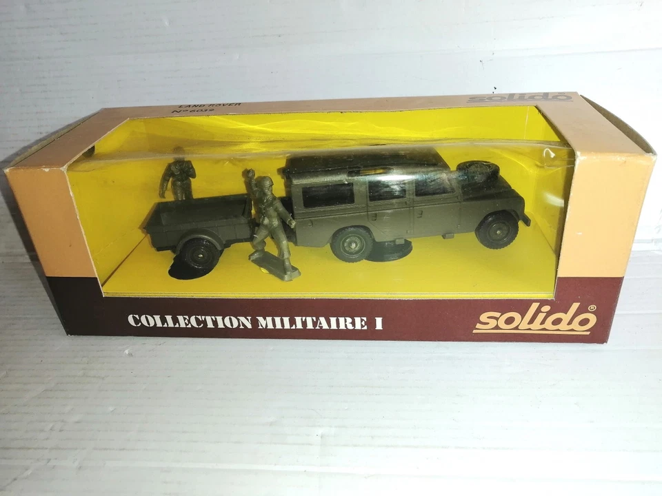 LAND ROVER N°6039 COLLECTION MILITAIRE I SOLIDO 1/50 - Immagine 1 di 1