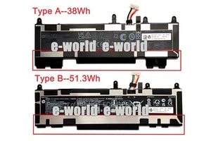 Nuova batteria originale WP03XL per HP EliteBook 830 860 845 840 1040 serie G9 - Foto 1 di 6