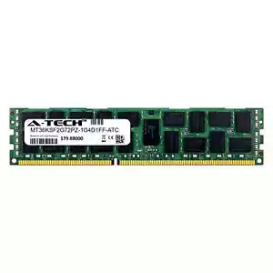 16GB PC3-10600 RDIMM (Micron MT36KSF2G72PZ-1G4D1FF Equivalent) Server Memory RAM - Picture 1 of 2