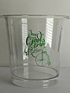 Cubo de hielo acrílico OWL'S BREW Radler Logo 9,25" T x 8,75" D logotipo verde - Imagen 1 de 8