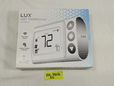 Lux CS1-WH1-B04 Digital Thermostat - Image 1 of 4