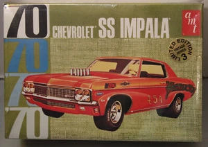 AMT 1/25 SCALE 1970 CHEVROLET SS IMPALA MODEL KIT Sealed New in Box - Bild 1 von 3