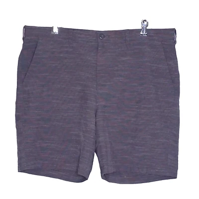 APT.9 Hombre Pantalones Cortos Talla 40 x 8 Elástico Gris Brezo Cremallera Bolsillo Confort Cintura Foto 1 de 4