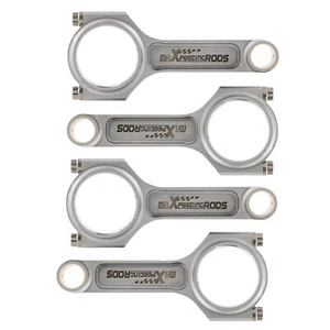 I Beam Connecting Rods Conrods for Subaru Impreza Legacy EJ20 EJ25 130.5mm - Picture 1 of 12