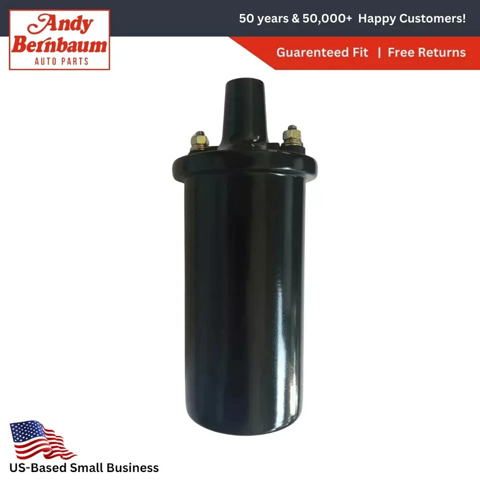 Bobina de encendido delantera de 6 voltios para tierra positiva DeSoto Chrysler 1946-1955 Foto 1 de 4