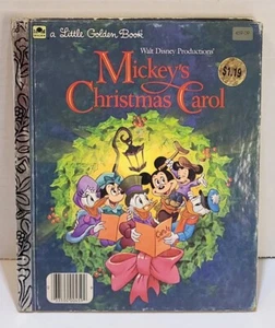A Little Golden Book Disney’s Mickey’s Christmas Carol 459-09. - Picture 1 of 12