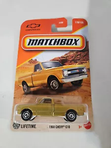 Matchbox 1968 Chevy C10 #110/125 Gold T46A 2025 Case D - Picture 1 of 5