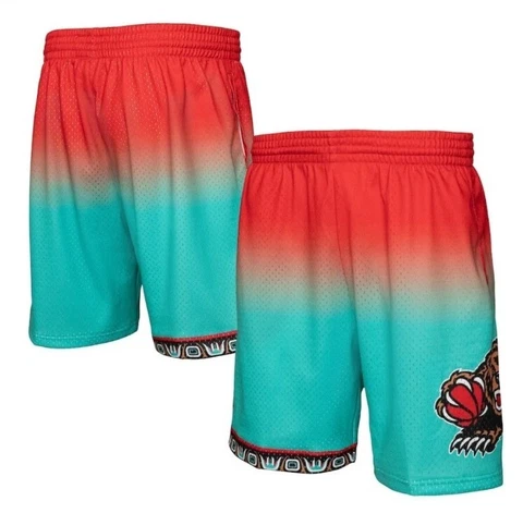 Mitchell & Ness 1996 Vancouver Grizzlies NBA Men's Swingman Shorts Size L Cover