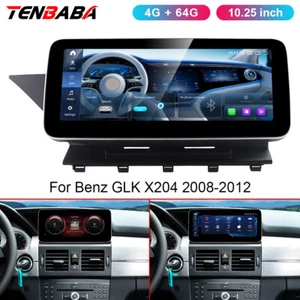 Unidad principal multimedia 4G+64G para Benz GLK X204 2008-2012 Android coche GPS 10,25"" - Imagen 1 de 12