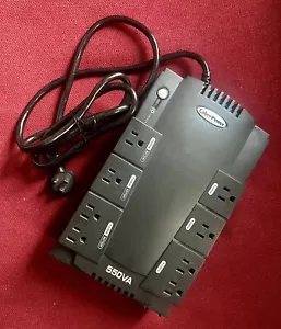 CyberPower CP550SL Standby UPS System, 550VA/330W, 8 Outlets TESTED WORKS GREAT - Picture 1 of 7