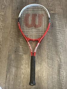Wilson Roger Federer Tennis Racquet 4 3/8" Power Strings - Picture 1 of 4