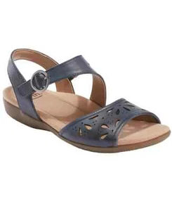 Earth Origins Alder Arvi Womens Sandal Admiral Blue Leather US Size 11 M - Picture 1 of 6