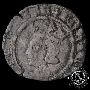 1366 - CRUZADO - Enrique II - SEVILLA - MBC- (Ex V Quadras) - Picture 1 of 3