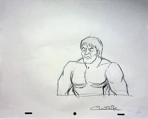 Captain Caveman & the Teen Angels 1978 Production SIGNED COLIN WHITE Pencil #WC - Picture 1 of 2