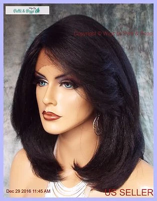 ENCAJE FRONTAL ENCAJE PARTE C YAKI CAPAS COLOR 1B PRECIOSO SEXY VENTA EE. UU. 1132 Foto 1 de 4