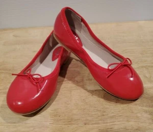 BLOCH - RED - Vero Cuoio Girl’s Ballet Flats Size 29 or 11 - New without box - Picture 1 of 10