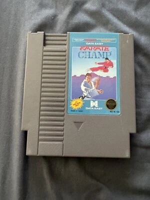 Karate Champ (Nintendo Entertainment System, NES, 1986) Authentic Tested - Image 1 of 2