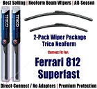 2pk Super-Premium NeoForm Wipers fit 2019 Ferrari 812 Superfast 16280/170
