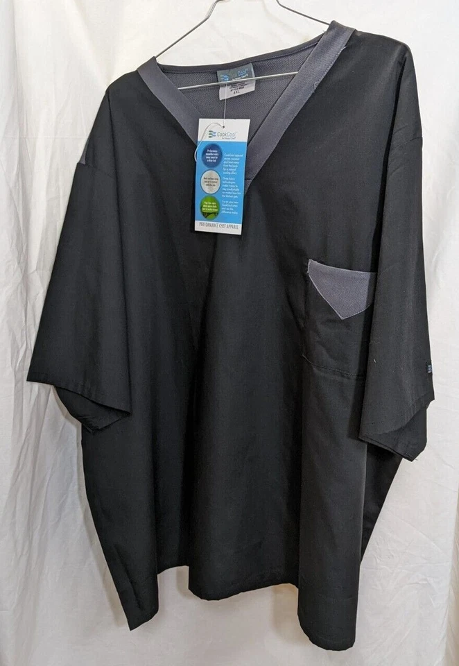 SALE  New W/ Tags Cook Cool By Happy Chef Light Weight Fairfax Kitchen Shirt - Image 1 of 3