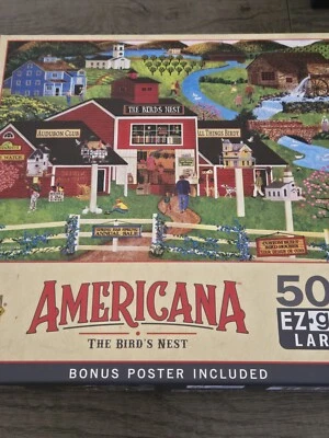 Americana - The Birds Nest 500 Piece Ez Grip Jigsaw Puzzle Master Pieces  - Image 1 of 2