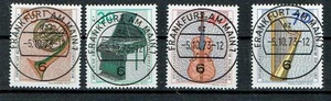 Set BRD MiNr 782 - 785 Musical Instruments Full Stamp Frankfurt Original Gum - Picture 1 of 1