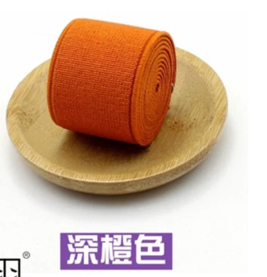 20mm--100mm Ancho Alta Calidad Color Banda Elástica Espesar Ropa Accesorios Foto 1 de 4
