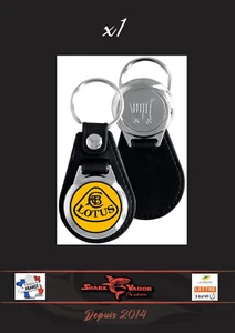 Schlüsselanhänger Einkaufswagenchip Kunstleder LOTUS - Bild 1 von 1