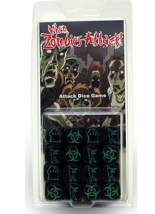 When Zombies Attack! - Attack Dice Game - New - Picture 1 of 1