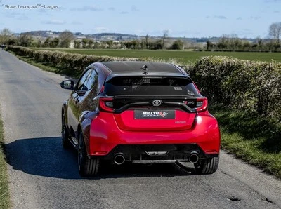 Milltek Sportauspuffanlage ab OPF für Toyota Yaris 1.6l GR Typ XP21 je 115mm - Bild 1 von 4