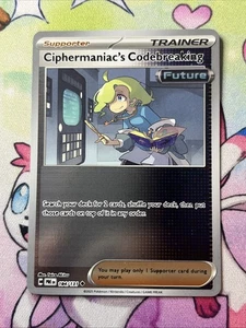 Ciphermaniac's Codebreaking 104/131 Reverse Holo Pokemon Prismatic Evolutions NM - Picture 1 of 2