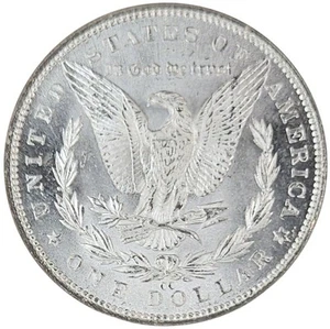1891-CC Morgan Dollar VAM-3 NGC MS62 SPITTING EAGLE Nice! - Picture 1 of 3