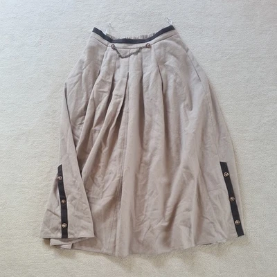 Damen Trachtenrock, beige, Rock, grau Gr. 38 v. Meico Landhaus Look - Bild 1 von 4